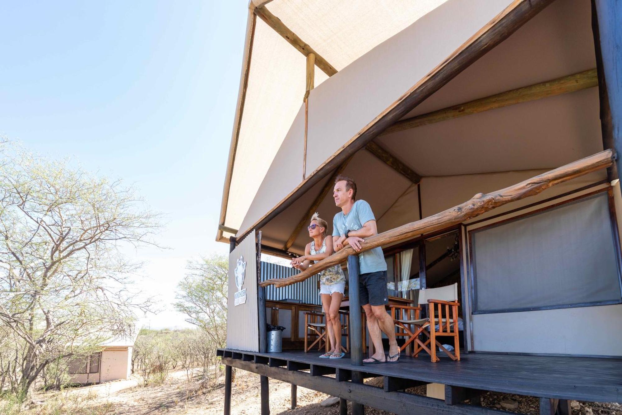 Windhoek Game Camp Lafrenz Township Bagian luar foto